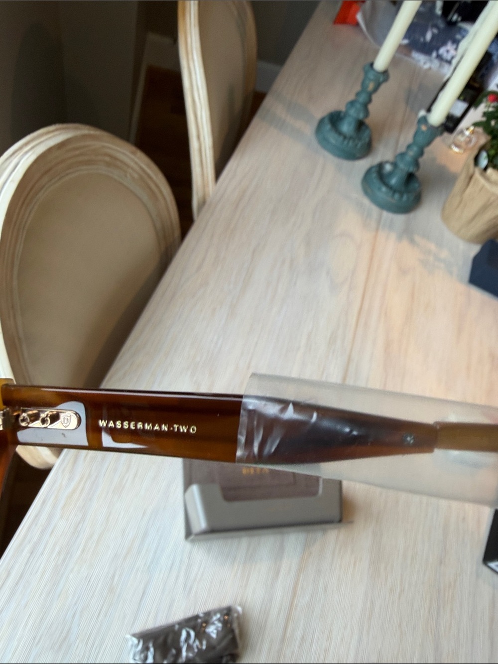 ✨NIB DITA ‘Wasserman Two’ Amber Maple/Antique Gold Handmade in Japan Frames✨ - Picture 9 of 13